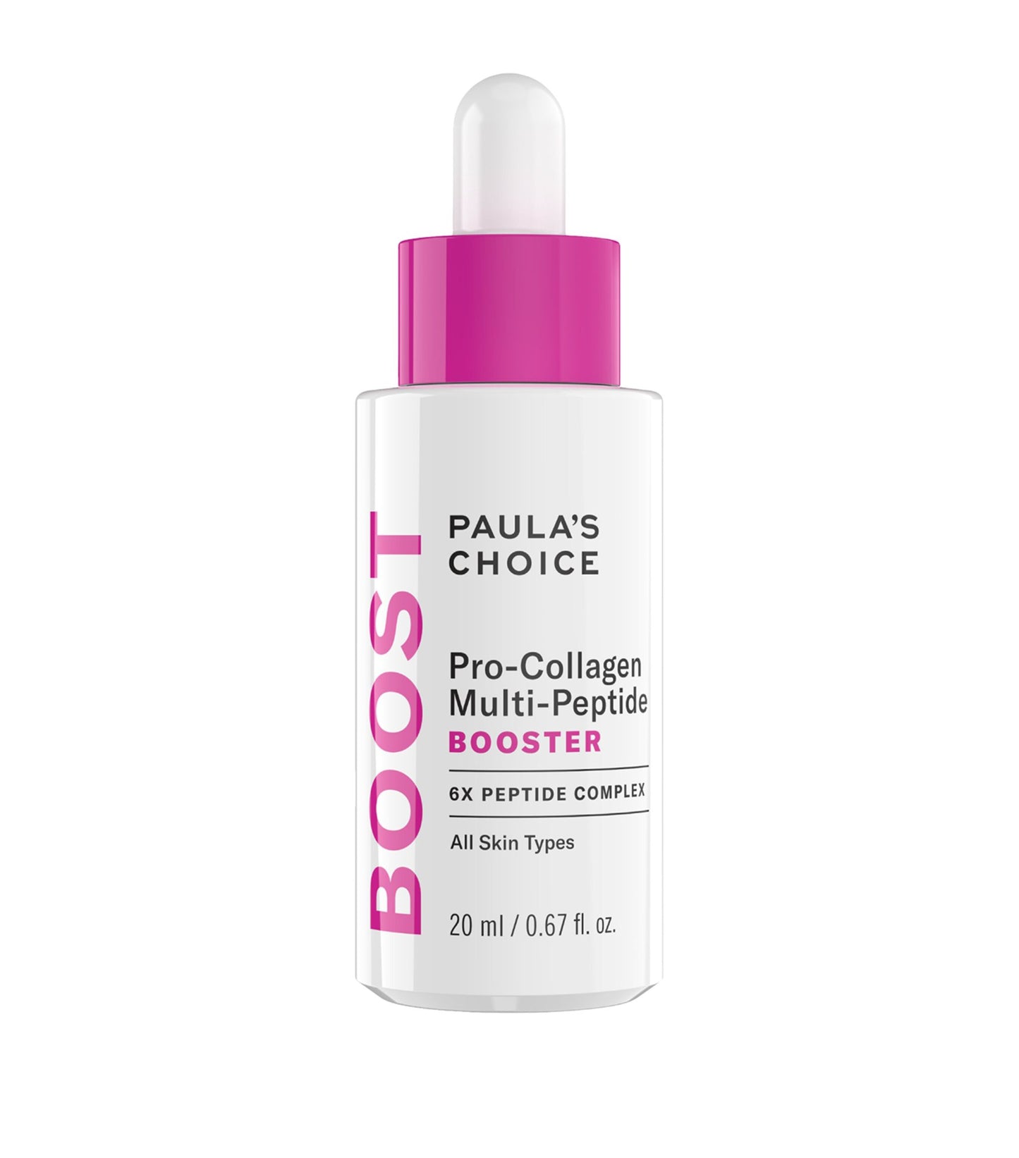 Paula's Choice Pro-Collagen Multi-Peptide BOOSTER 6X PEPTIDE COMPLEX All Skin Types 20ml - 🚚 FREE SHIPPING