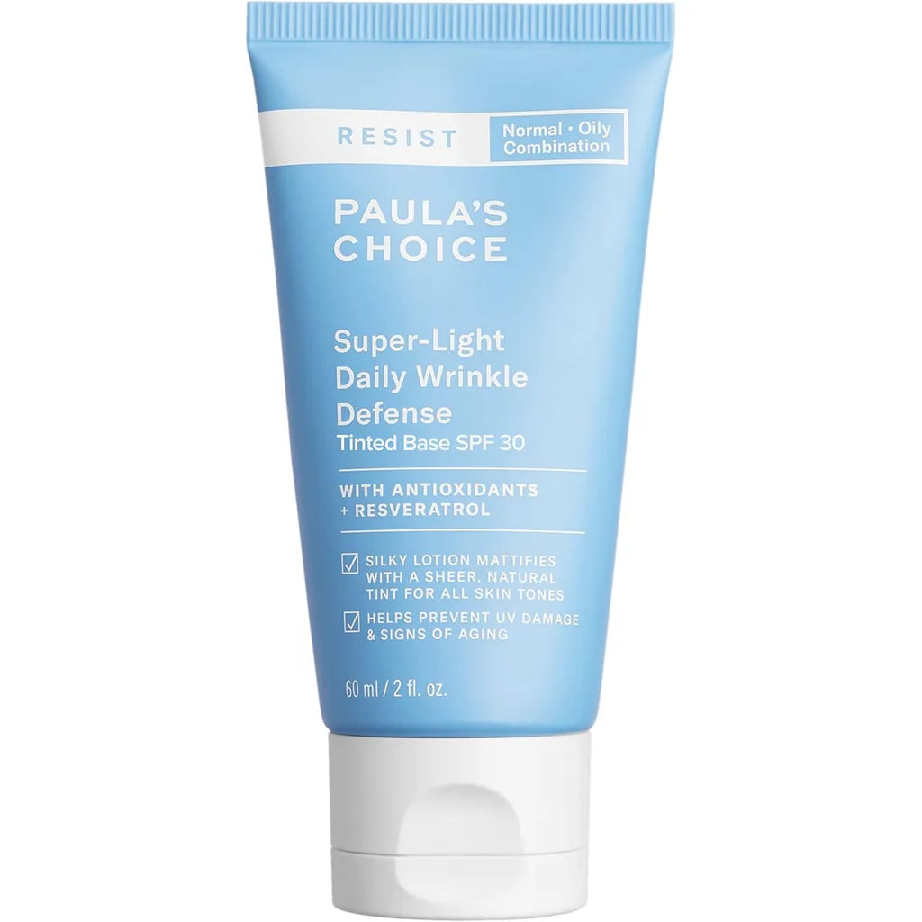 Paula's Choice Super-Light Wrinkle Defense Tinted Base SPF30 60ml - 🚚 FREE SHIPPING